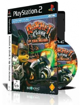 Ratchet and Clank 3 up Your Arsenal با کاور کامل وچاپ روی دیسک